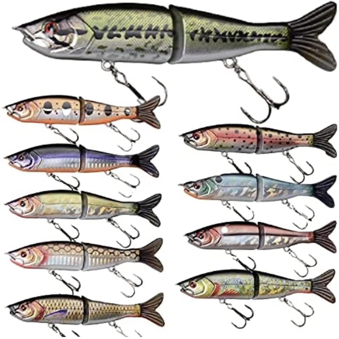 Amazon | neiro ビッグベイト S字形 I字引き ナチュラルアクション